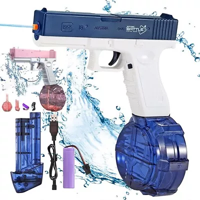 Buy Electric Water Guns Pistol For Adults Children Summer Pool Beach Toy Outdoor Hot • 11.90£