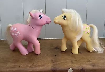 Buy My Little Pony G1 Vintage 1984 Lickety Split And Posy Hasbro • 11£