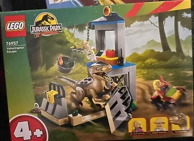 Buy LEGO Jurassic Park: Velociraptor Escape (76957) - Brand New Sealed • 23.50£