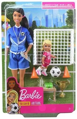 Buy Mattel Barbie You Can Be Anything Football Coach Gjm71 • 28.68£