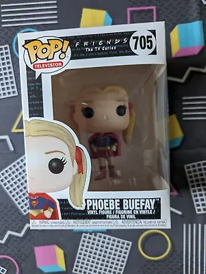 Buy Funko POP! Vinyl Friends - Phoebe Buffay As Supergirl #705 + Free Pop Protector • 19.99£