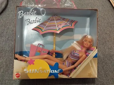 Buy  Mattel 2001 Sunsation Barbie Doll Barbie No 54194 New NOS Mintboxed Rare  • 40.01£