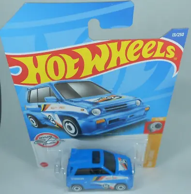 Buy Hot Wheels 1985 Honda City Turbo II (blue) Sealed On Long Card #13/2022 • 4£