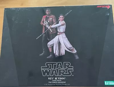 Buy Authentic Kotobukiya Star Wars Rey And Finn Figure Boxed 1/10 Scale ARTFX+ • 94.95£