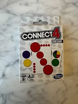 Buy Hasbro Connect 4 In A Row Game Classic Now A Fast Fun Card Game 2-4 Player 6+ • 6.99£