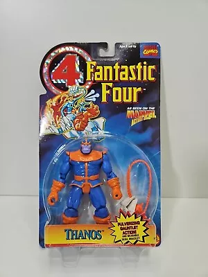 Buy Marvel Comics Fantastic Four 5.5  Thanos Action Figure Toy Biz 1995 Sealed Card  • 29.99£