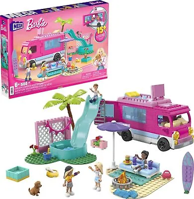 Buy Mattel UK Mega - Barbie Dream Camper Adventure (Hpn80) ACC NEW • 49.12£