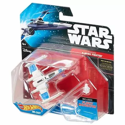 Buy NEW Hot Wheels Star Wars - Resistance X-Wing Fighter Starship (Asst. CGW52) • 9.45£