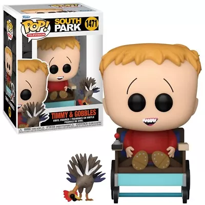 Buy DAMAGED Funko POP! South Park Timmy And Gobbles #1471 TV Vinyl Figure New • 12.50£