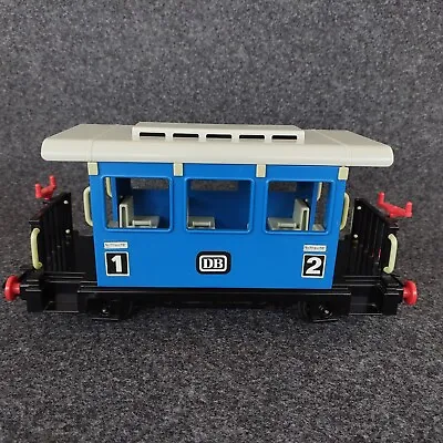 Buy Vintage Playmobil 4100 Blue Passenger Car Train 1980 • 59.99£