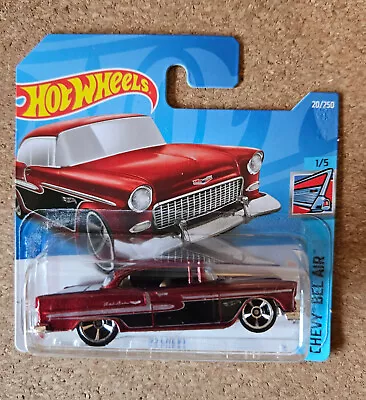 Buy Hot Wheels '55 Chevy - Red - HCW84 **Combine Your Shipping** • 2.25£