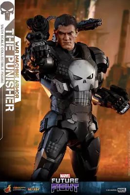 Buy New Hot Toys VGM33D28 Marvel Future Fight 1/6 The Punisher War Machine Armor • 290£