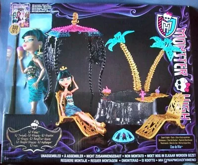 Buy NIB Monster High 13 Wishes Oasis With Cleo De Nile Doll • 122.53£