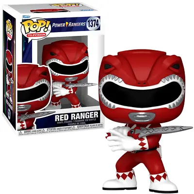 Buy Funko POP! TV Red Ranger Power Rangers 30th Anniversary #1374 Vinyl Figure New • 15.99£