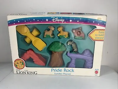 Buy Vintage The Lion King Mattel Pride Rock Toddler Play Set New Vintage Disney • 54.99£