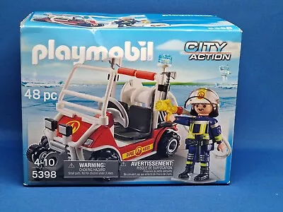 Buy Playmobil 5398 City Action Fire Quad, New In Dented Box • 9.95£