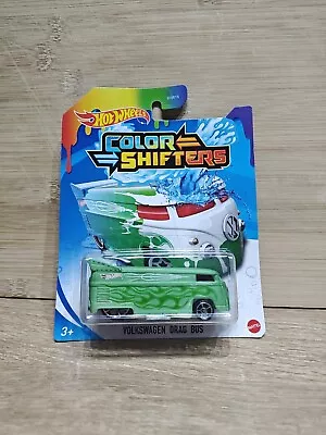 Buy Hot Wheels Color Shifters Volkswagen Drag Bus Green 2020 Colour Shifters Mattel  • 9.95£