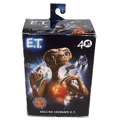 Buy NECA E.T. The Extra Terrestrial Deluxe Ultimate Light Up Chest Action Figure • 59.99£