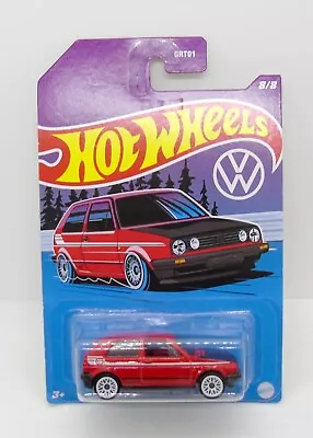 Buy 6357 Hot Wheels Us / Volkswagen 2024 / 8/8 Volkswagen Golf Mk2 Excluded Walmart • 9.15£