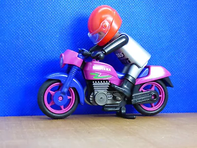 Buy Playmobil SJ-4 Motorbike & Rider Figure Helmet Racing • 4.99£