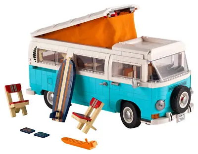 Buy Lego Icons Volkswagen T2 Camper Van (10279) Buildable Lego Set Brand New • 175.09£
