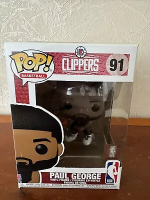 Buy Paul George LA Clippers (Alternate Jersey) #91 - Funko Pop! NBA • 15£