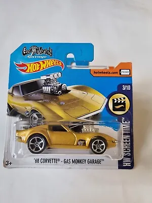 Buy Hotwheels Gas Monkey Garage 68 Corvette  • 14£