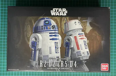 Buy Star Wars : R2-D2 & R5-D4 Astromech Droids 1/12 Scale Model Kit By Bandai BNIB • 125£