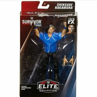 Buy WWE Elite Shinsuke Nakamura Mattel Survivor Series 2019 Wrestling Figure • 24.99£