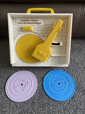 Buy Fisher Price Music Box Record Player With 2 Records 2014 • 19.99£
