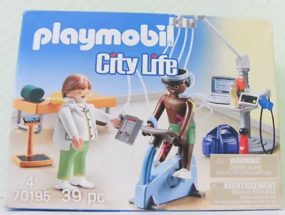 Buy Playmobil City Life At The Specialist; Physiotherapist 70195 New & Original Packaging Doctor's Office • 17.19£