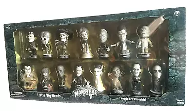 Buy UNIVERSAL MONSTERS Little Big Heads SET OF 15 Figures Silver Screen SIDESHOW • 150.07£