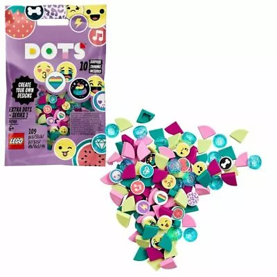 Buy Lego Dots Series 1 41908 All New & Sealed 109 Pieces 10 Surprise Charms Included • 4.98£