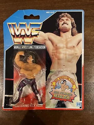 Buy WWF HASBRO Series 1 Ravishing Rick Rude MOC VINTAGE Wrestling ACTION FIGURE • 90£