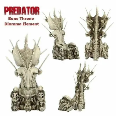 Buy Predator Action Figure The Iron Bone Throne Diorama Element 14  • 99.99£