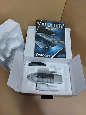 Buy Star Trek Discovery Collection Baron Grimes's Festoon Starship BRAND NEW In Box. • 20.95£