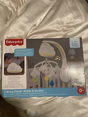 Buy Fisher Price Calming Clouds Mobile And Soother With Music And Motion 0+ Months • 20£