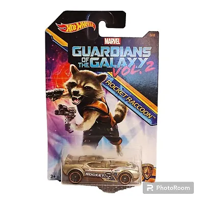 Buy Hot Wheels Guardians Of The Galaxy Vol.2 Rocket Raccoon Fast Fish  • 5.50£