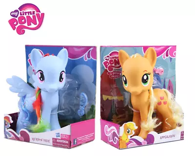 Buy 22cm My Little Pony Toys Apple Jack Rainbow Dash Princess Celeste Action Figure • 50.76£