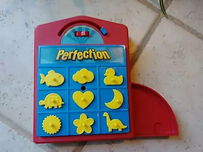 Buy Perfection Junior Timer & Pop Preschool Game 9 Shape Board Fine Motor Special Ed • 3.04£