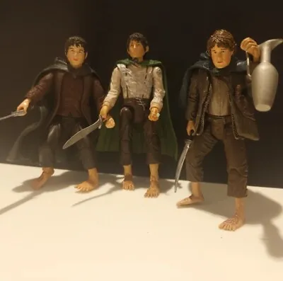 Buy The Lord Of The Rings Frodo Sam & Frodo Figures • 15£