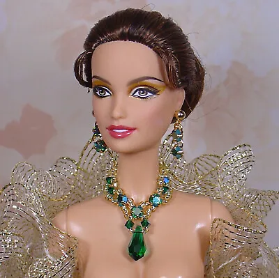 Buy Barbie Fashion Royalty Silkstone Jewelry Jewerly Swarovski • 15.18£