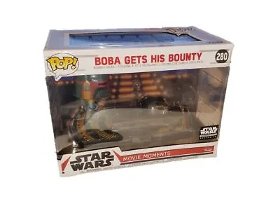 Buy Funko POP Movie Moments Figure : Star Wars #280 Boba Gets His Bounty • 79.99£