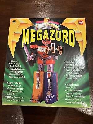 Buy Vintage Power Rangers Mighty Morphin Megazord In Box 100% Complete Bandai 1993 • 10.50£