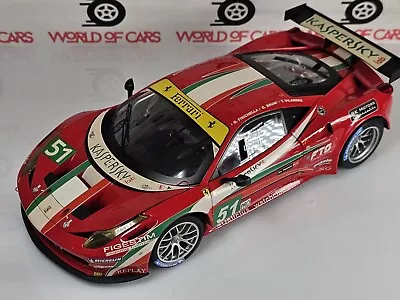 Buy Hot Wheels Elite 1:18 Ferrari 458Italia GT2 • 110£