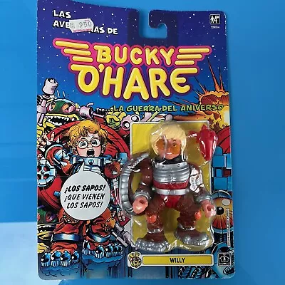 Buy Vintage Bucky Ohare Willy Du Witt Original Carded Figure Rare Toad Wars • 140£