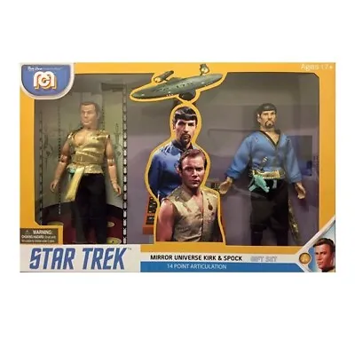 Buy Mego Star Trek – Kirk & Spock Mirror Universe Gift Set (2 Figures)  ** New  ** • 24.75£