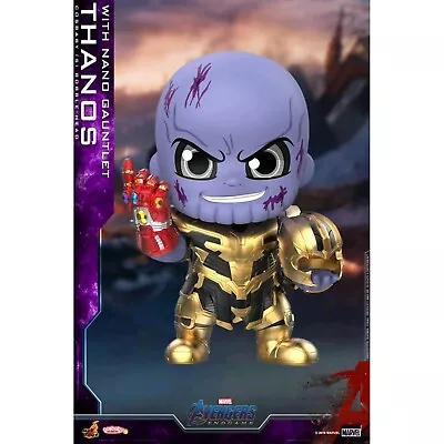 Buy Hot Toys Cosbaby Marvel Avengers Endgame Thanos With Nano Gauntlet COSB644 • 19.99£