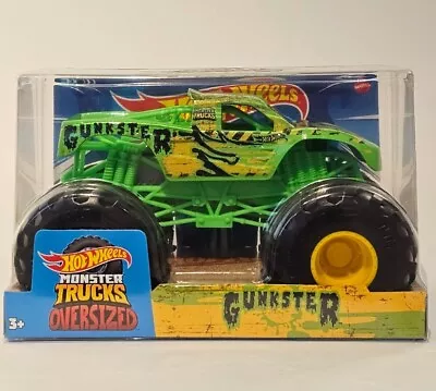 Buy Hot Wheels Gunkster Monster Trucks Oversized 1:24 Scale • 15.47£