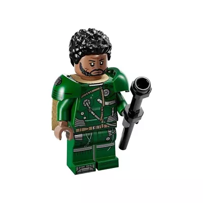 Buy LEGO Star Wars Saw Gerrera Minifigure WITH STAND 75383 Exclusive 25 Years  • 26.95£
